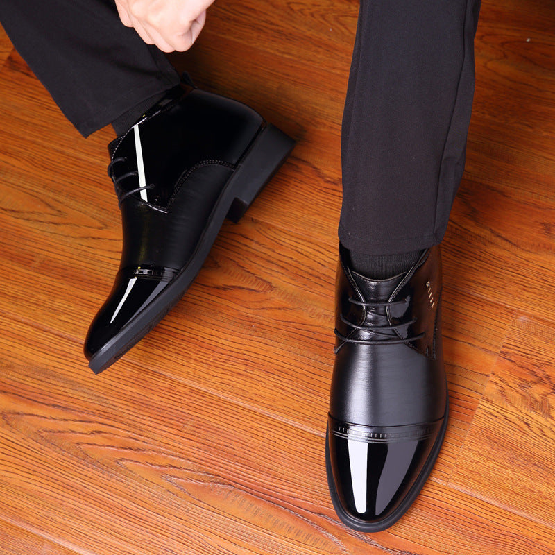 Winter Outdoor Men's Leather Shoes Business