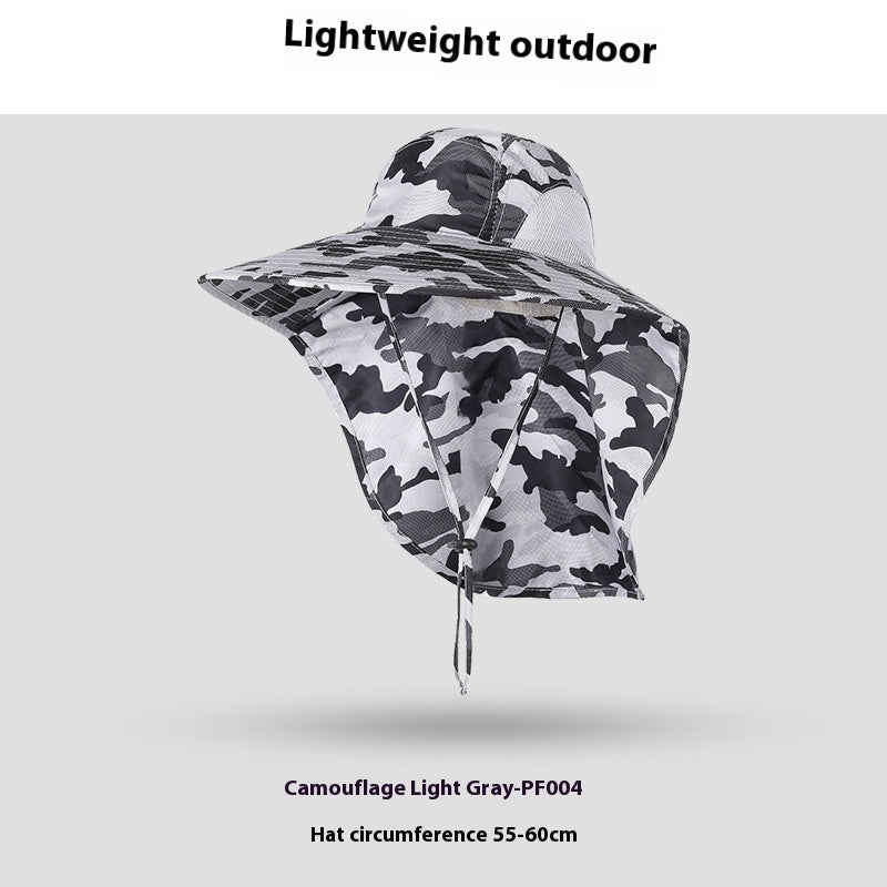 Alpine Cap Sun Protection Men's Outdoor UV-proof