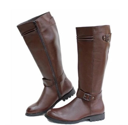 Men's High Denim Boots, Beautiful Simple and Popular Driving Boots