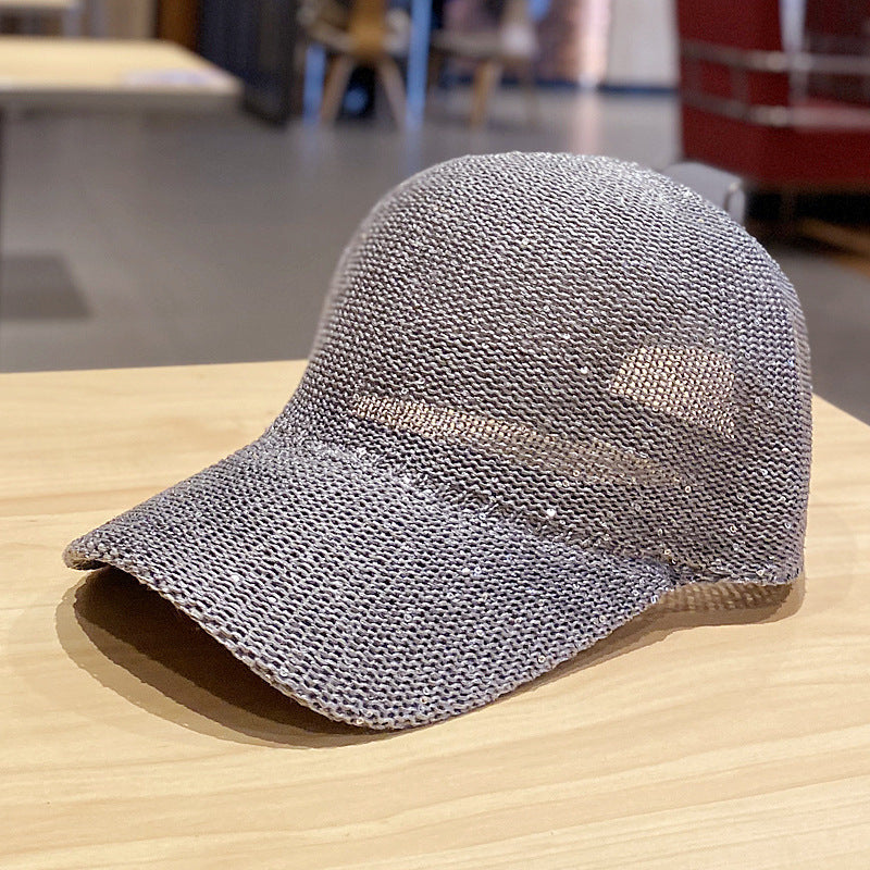 Korean Style Casual Hollow Baseball Hat