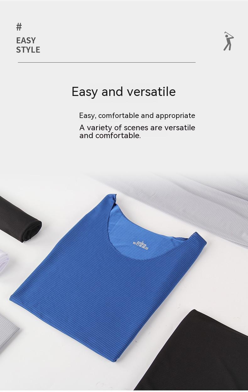 Men's Home Wear Short Sleeve Shorts Thin Suit