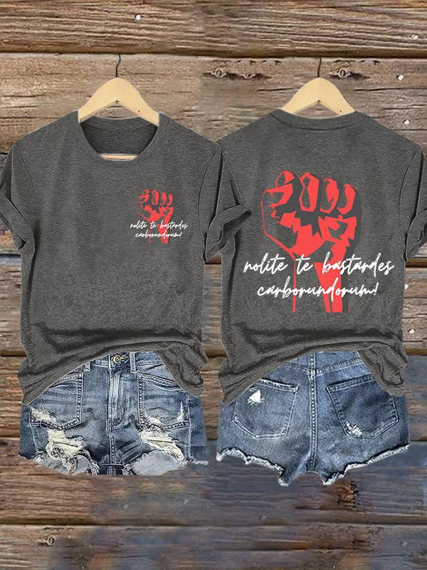 3D Digital Printing Women's V-neck T-shirt