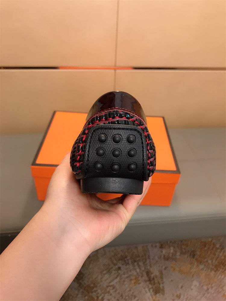 Gommino Men's Casual Breathable Leather Shoes