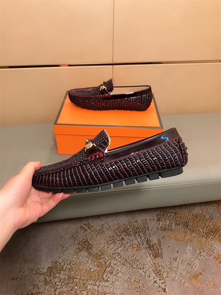 Gommino Men's Casual Breathable Leather Shoes