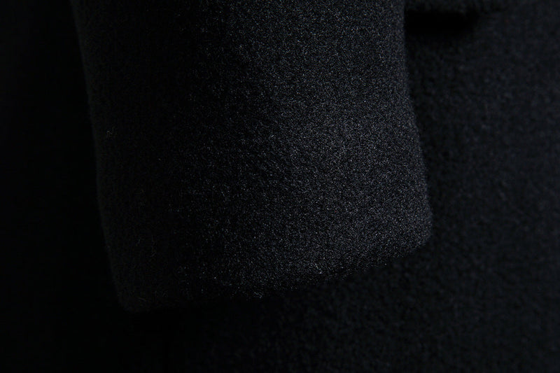 Men's Medium Length Woolen Coat