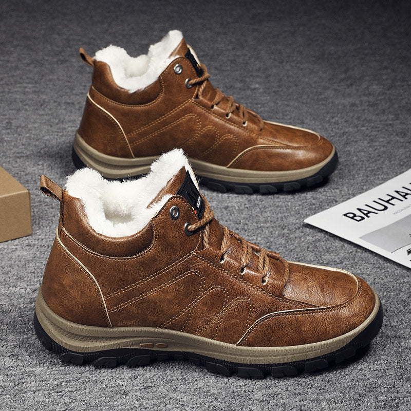 Non-slip Labor Insurance Hiking Cotton Shoes