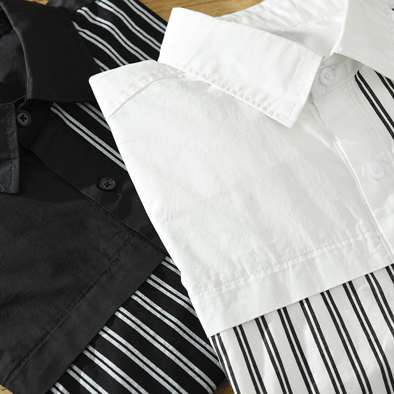 Cotton Long-sleeved Shirt