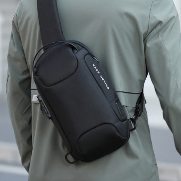 Men's Sports Car Breast Bag Single Shoulder Bag