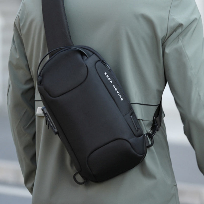 Men's Sports Car Breast Bag Single Shoulder Bag