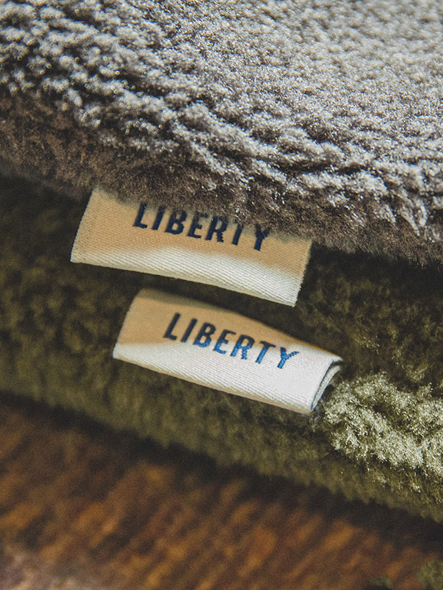 Retro Dark Gray Polar Fleece Warm Sweater