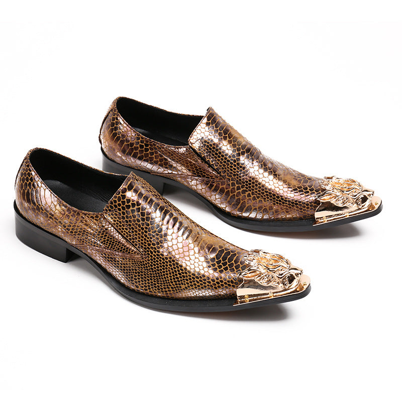 Personalized Business Formal Leather Shoes men