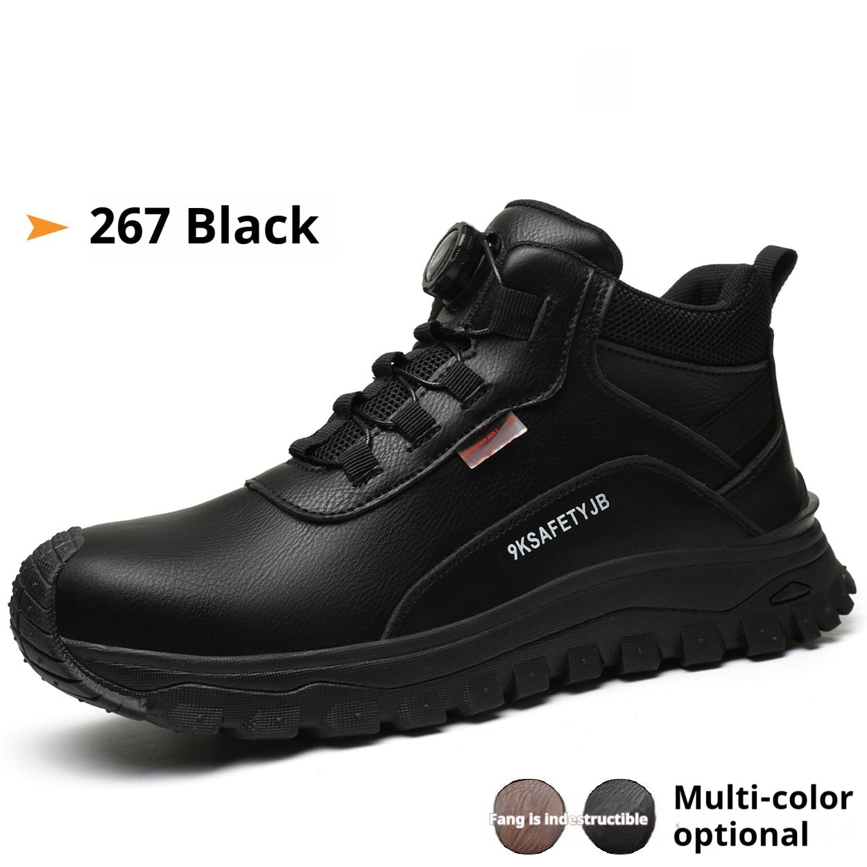 Flyknit Safety Comfortable Breathable Work Shoes