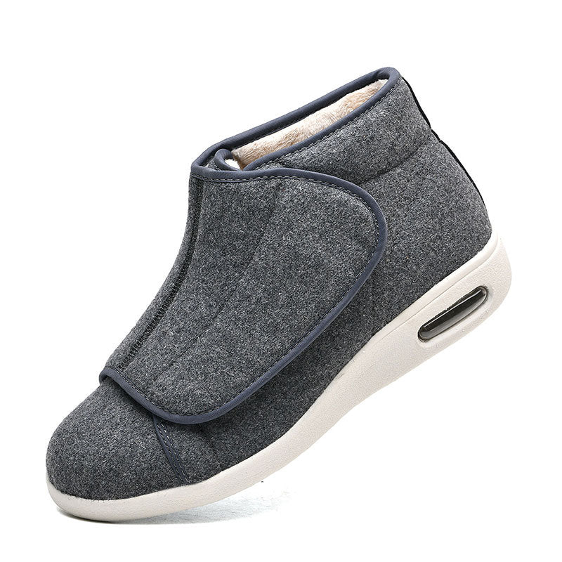 Plus Velvet Autumn And Winter Type Men's Walking Shoes