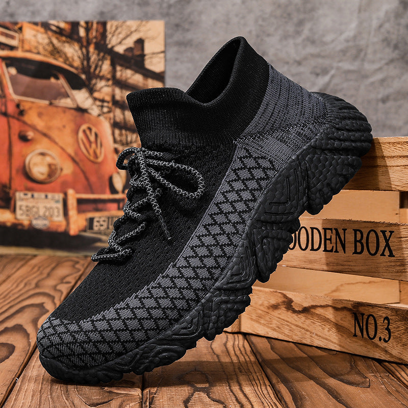 Fly Woven Mesh Breathable Sneaker Men