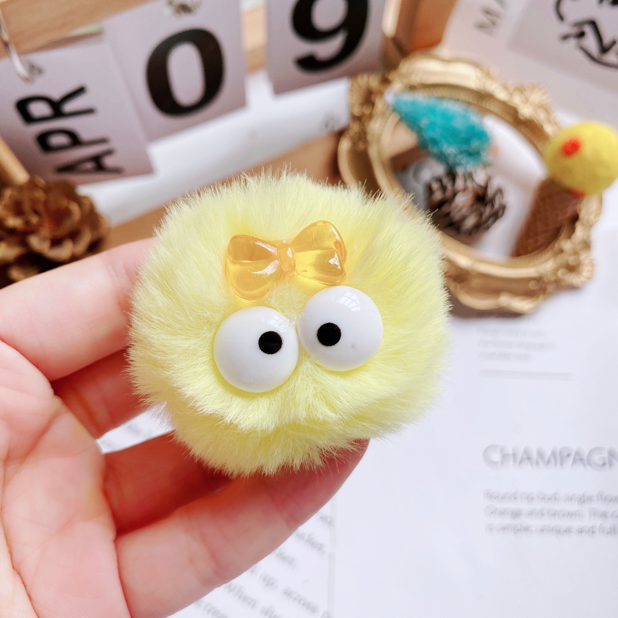 Shoe Buckle Sunglasses Color Wool Ball