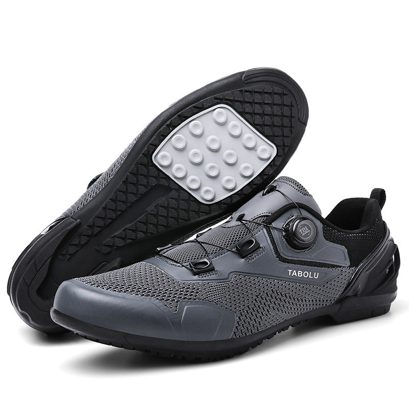 Breathable Bicycle Cycling Shoes Men's Road Bike Lock