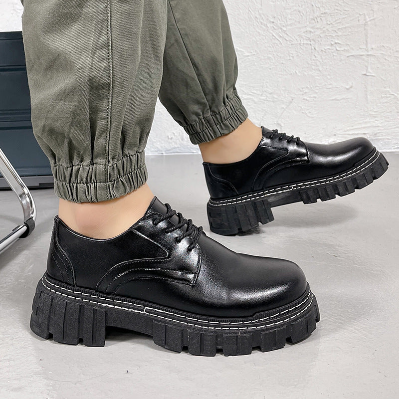 Online Influencer Men's Shoes Black Talent Spring And Autumn