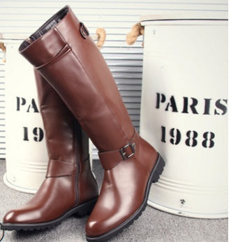 Men's High Denim Boots, Beautiful Simple and Popular Driving Boots