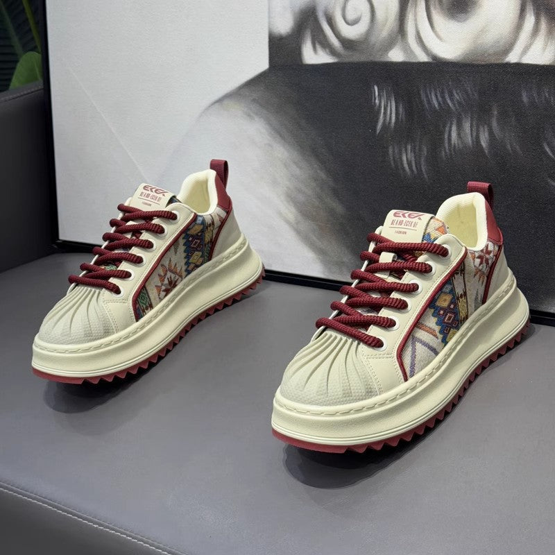 Men's Fashion Printing Soft Bottom Casual Shoes