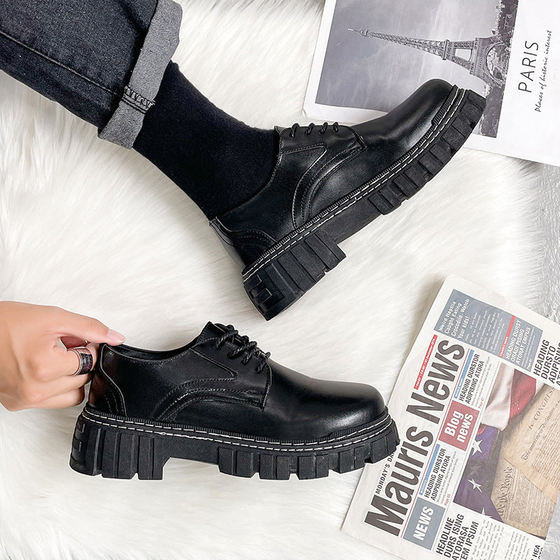 Online Influencer Men's Shoes Black Talent Spring And Autumn