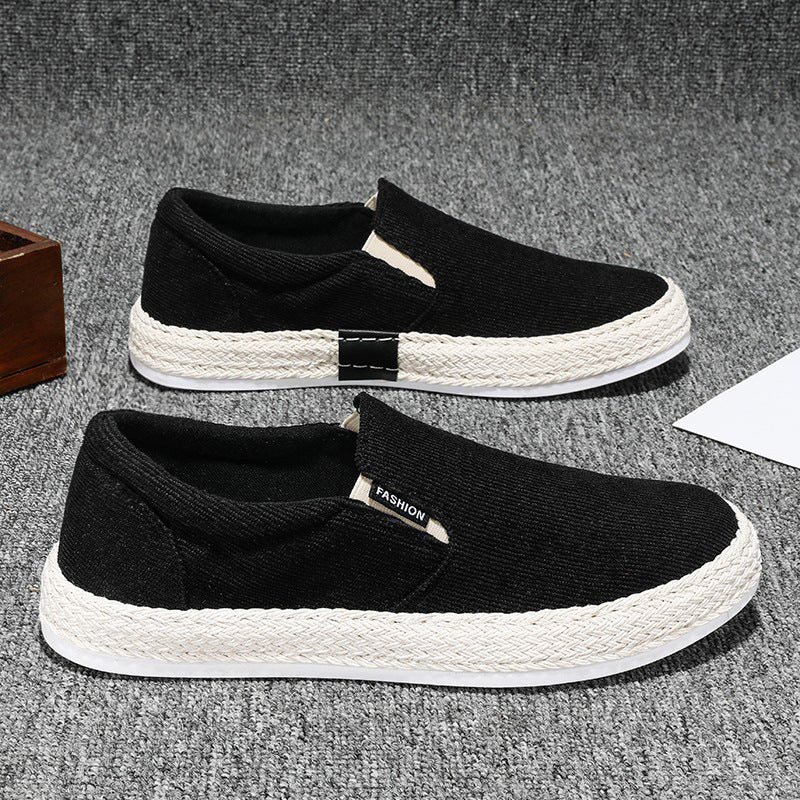 Breathable Casual Slip-on Men's Canvas Tide Shoes