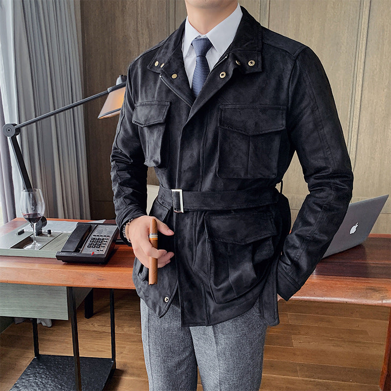 Men's Casual top Waist jacket