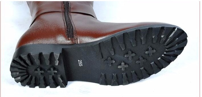 Men's High Denim Boots, Beautiful Simple and Popular Driving Boots