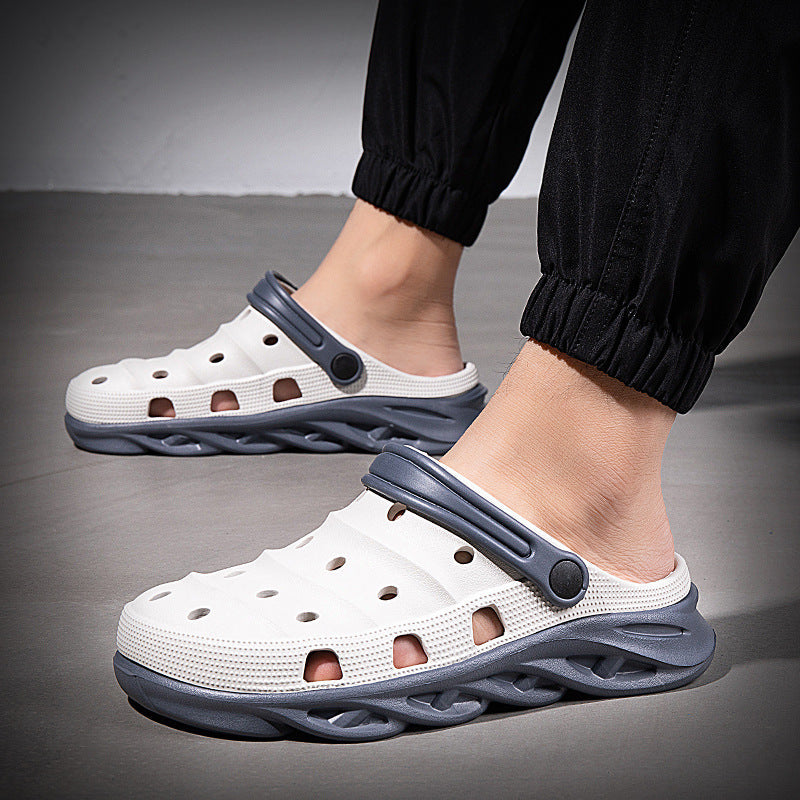 Summer Baotou Dual-purpose Sandals And Slippers Room Outdoor Wear Beach Shoes