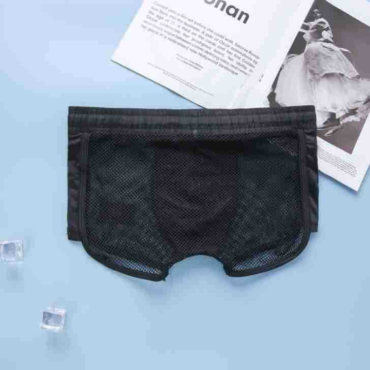 Men's Boxer Classic Loose Arrow Pants Breathable Mesh Men's S Shorts
