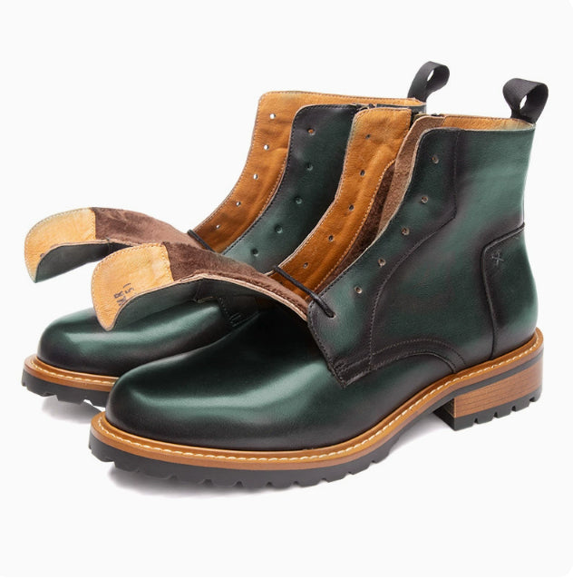 High-top Boots Autumn And Winter Martin Boots British Casual Short Boots Leather