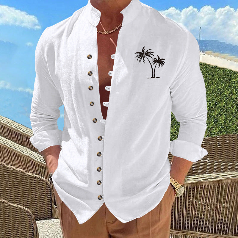 Coconut Vintage Print Slim shirt