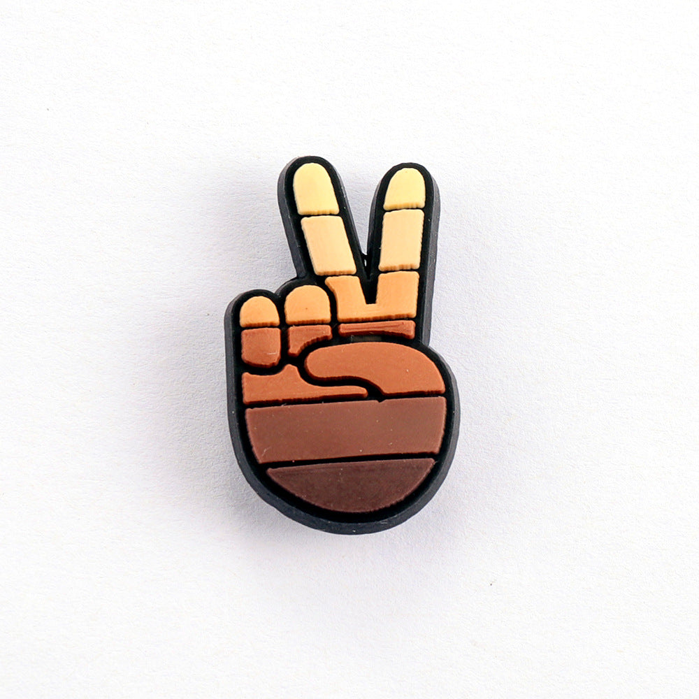 Charms Accessories Black Lives Matter BGM BLM Dollar Shoe Decoration