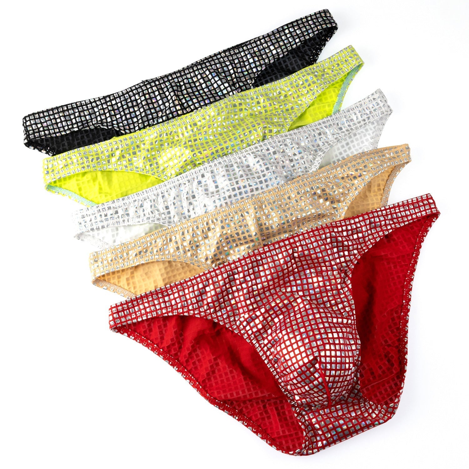 Men's Mesh Breathable Waist Fashion Briefs