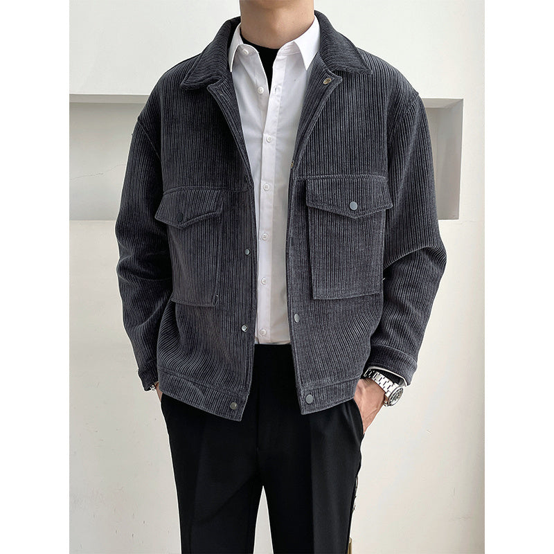 Men's Casual Corduroy Warm Casual Jacket