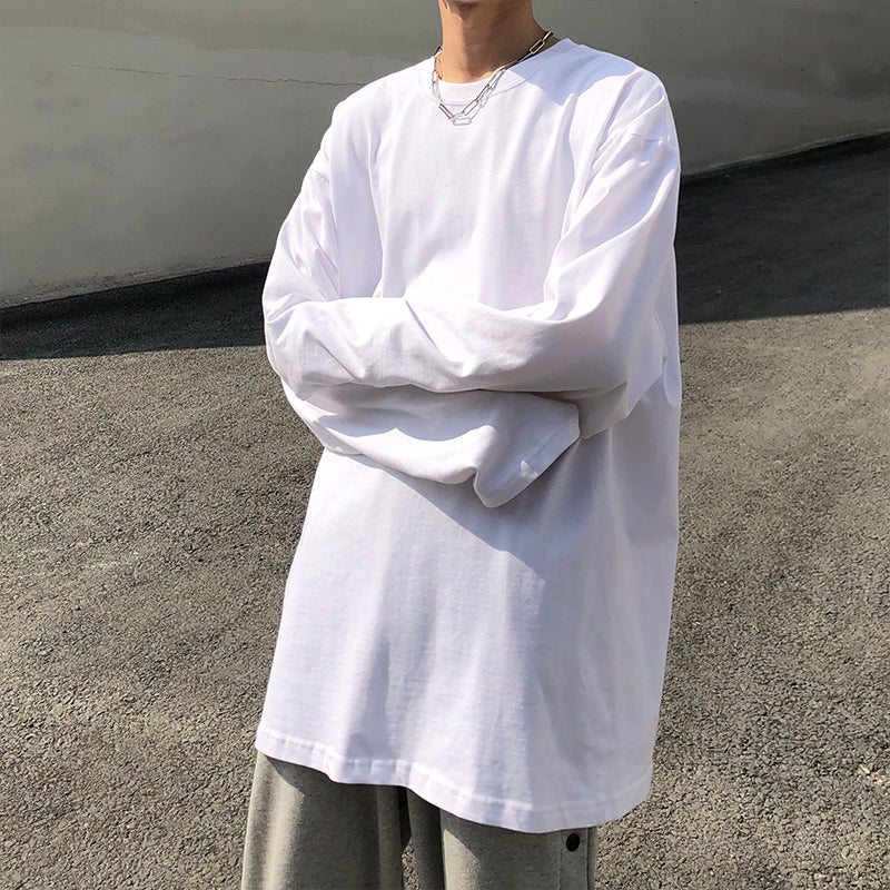 Basic Street Casual Solid Color Undershirt