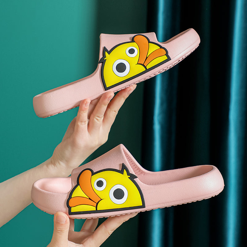 Sandals And Slippers Non-slip Home Indoor Bathroom Thick Cute Slippers