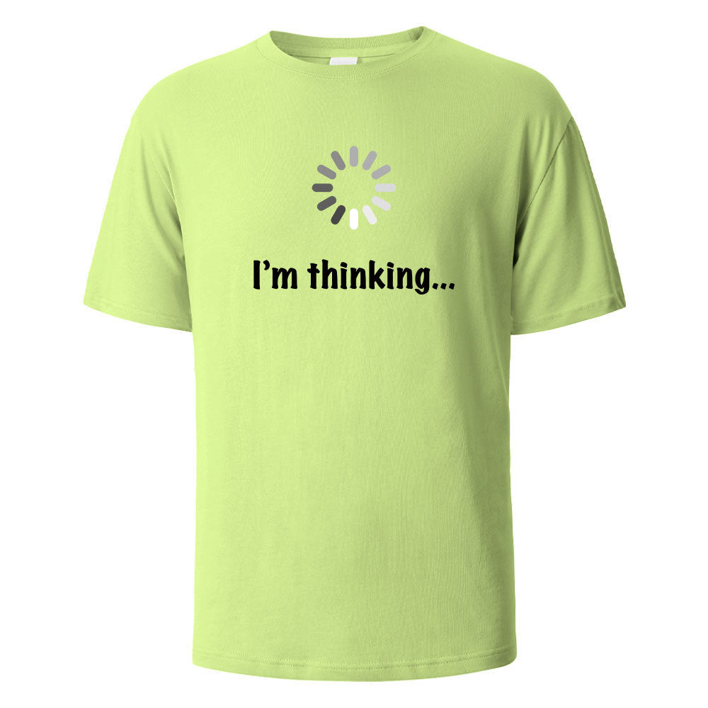 I'm Thinking About Interesting Printed T-shirt