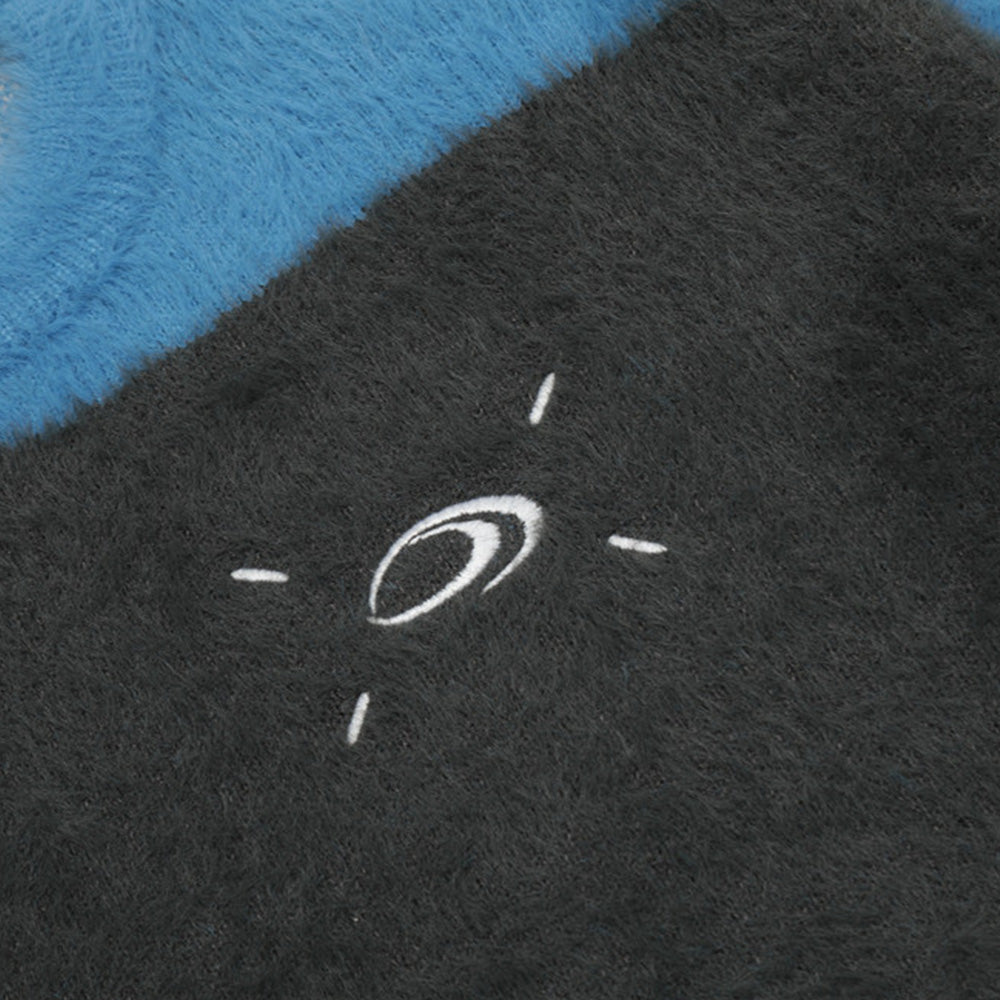 Brushed Round Neck Sweater For Men