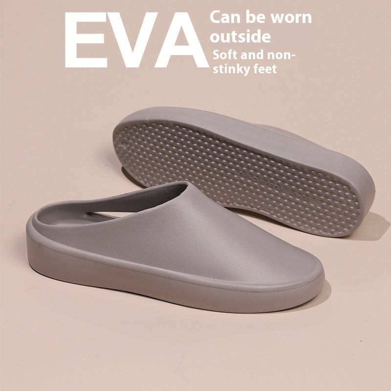 Summer Can Be Worn Outside Closed-toe Slippers Non-slip Wear-resistant