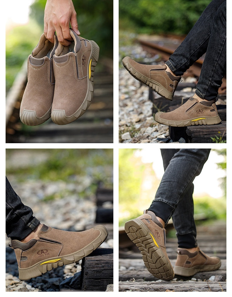 Men's Protective Shoes With Puncture Resistance