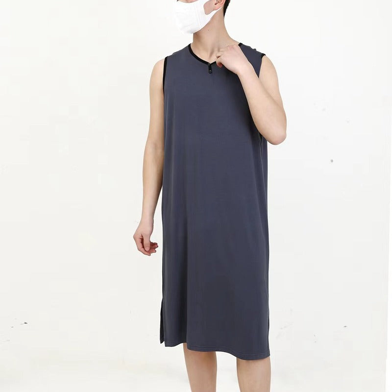 Summer Men's Thin Modal Nightdress