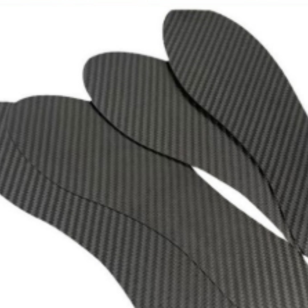 3K Full Palm Carbon Fiber Insole For Shock Absorption And High Elasticity Running