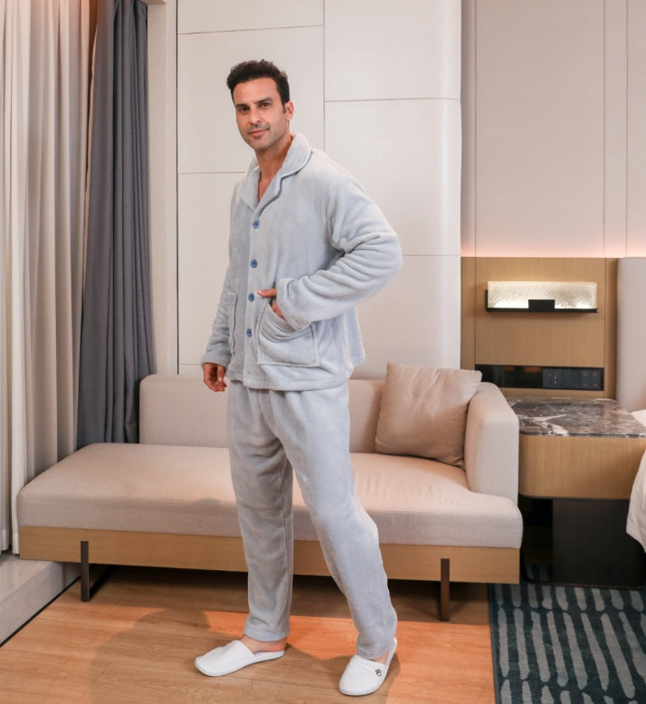 Men's Pajama Velvet Set